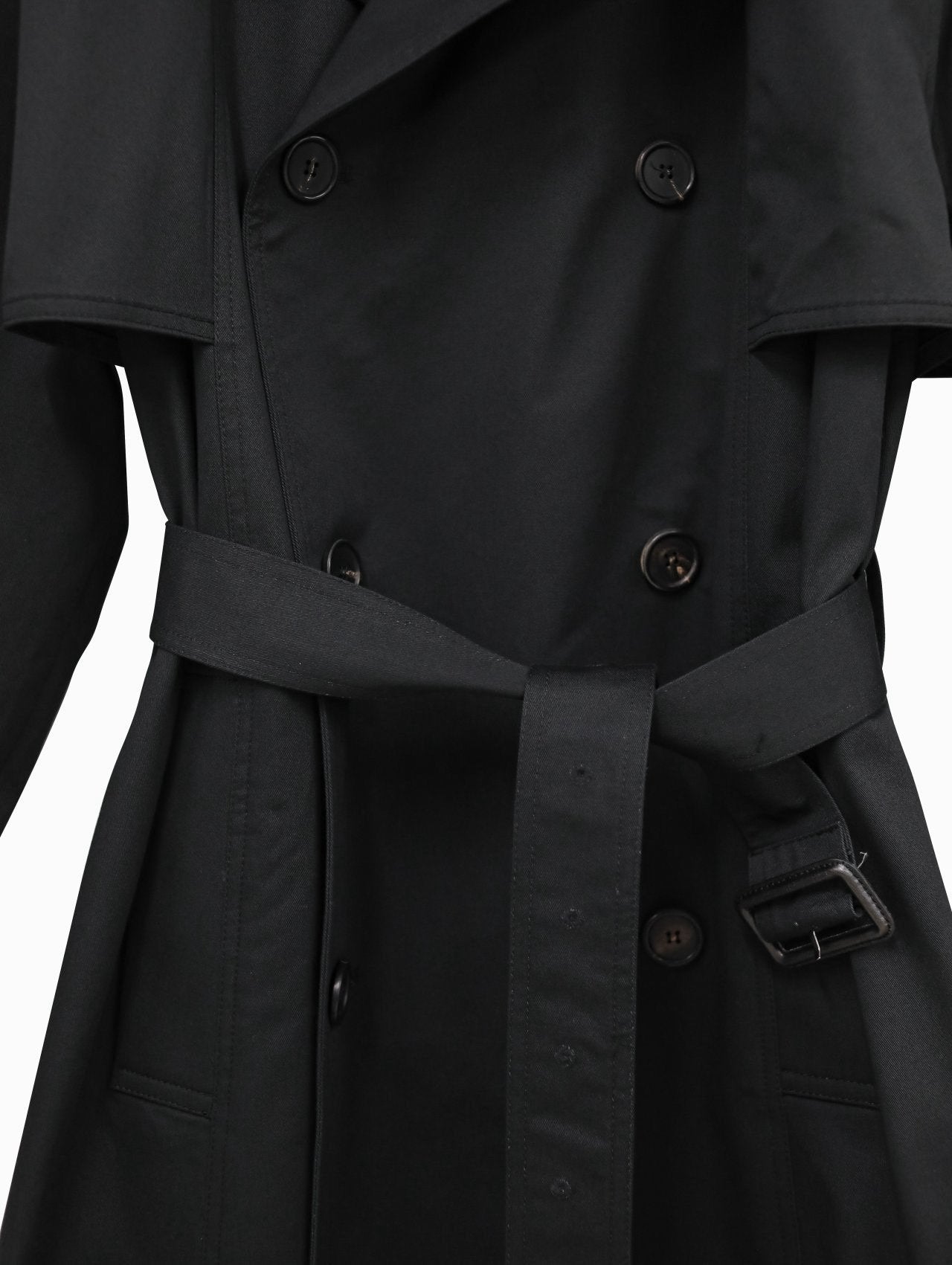 ANNE Trench Coat - Black - SUENE