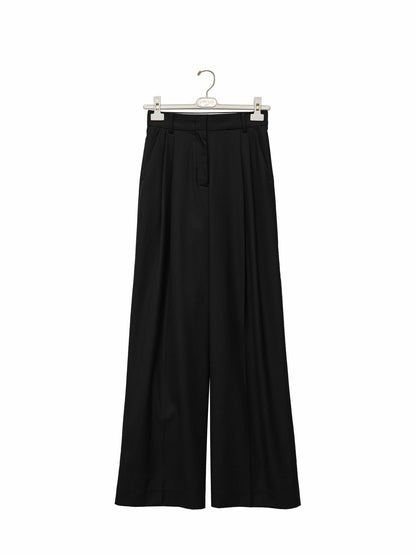 PINA Pin Tuck Wide Trousers - SUENE