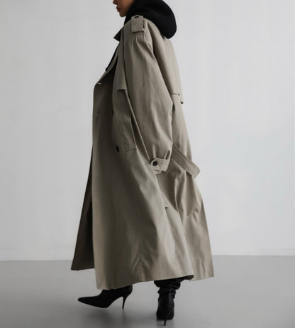 ANNE Trench Coat - Light Khaki - SUENE