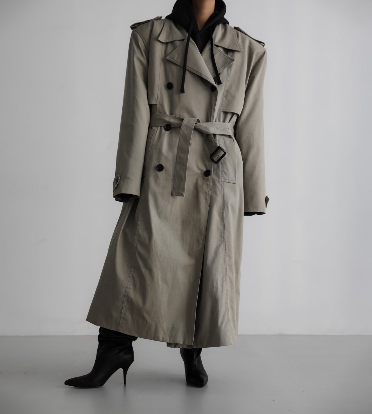 ANNE Trench Coat - Light Khaki - SUENE