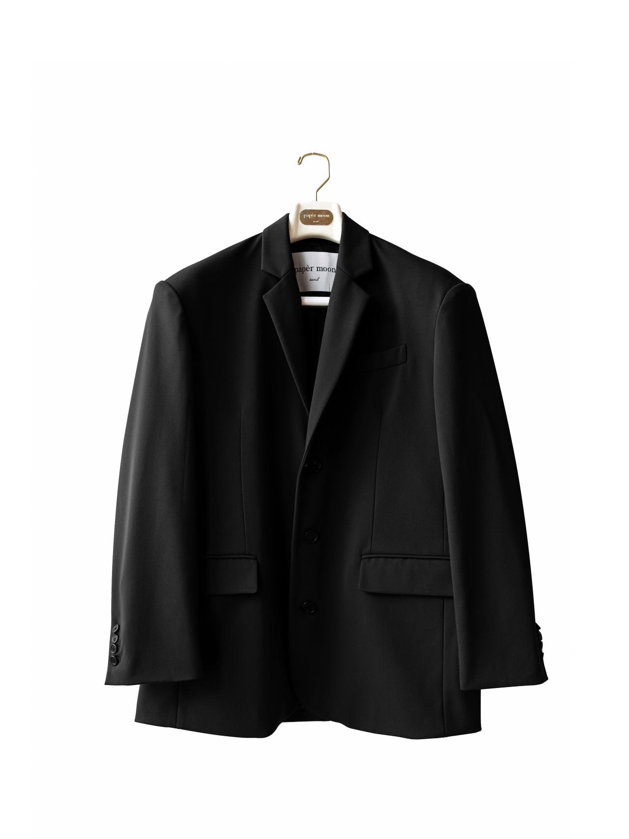 DIMITRI Classic Black Oversized Blazer - SUENE