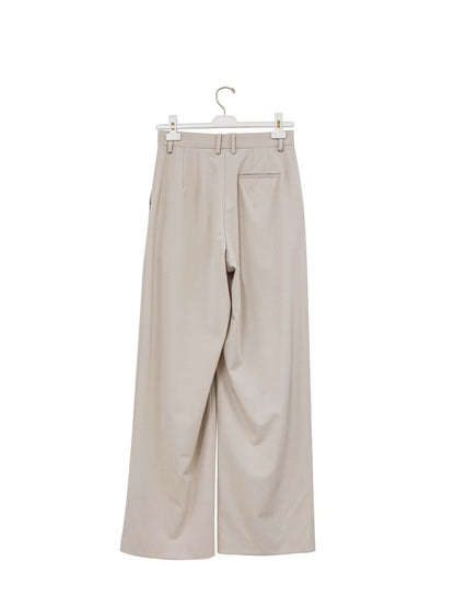 DIMITRI Classic Suit Pants - Beige - SUENE