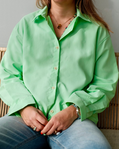 LADA Summer Shirt - Bright Green - SUENE