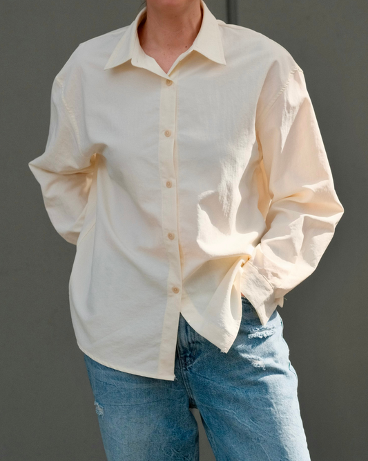 LADA Summer Shirt - Light Yellow - SUENE