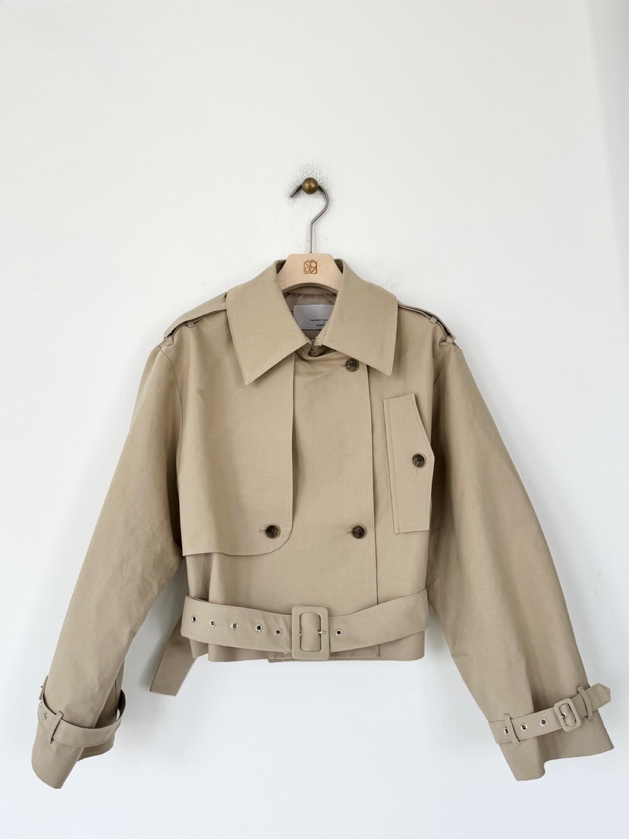 MUNJA Cropped Trench Jacket - SUENE