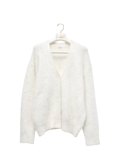 MALU Mink Angora Cardigan - SUENE